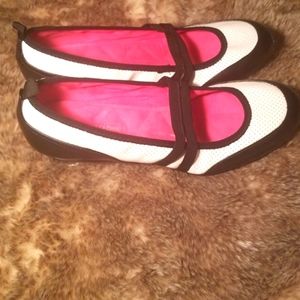 Adrienne Vittadini Vonn Mary Jane Wedged Shoes